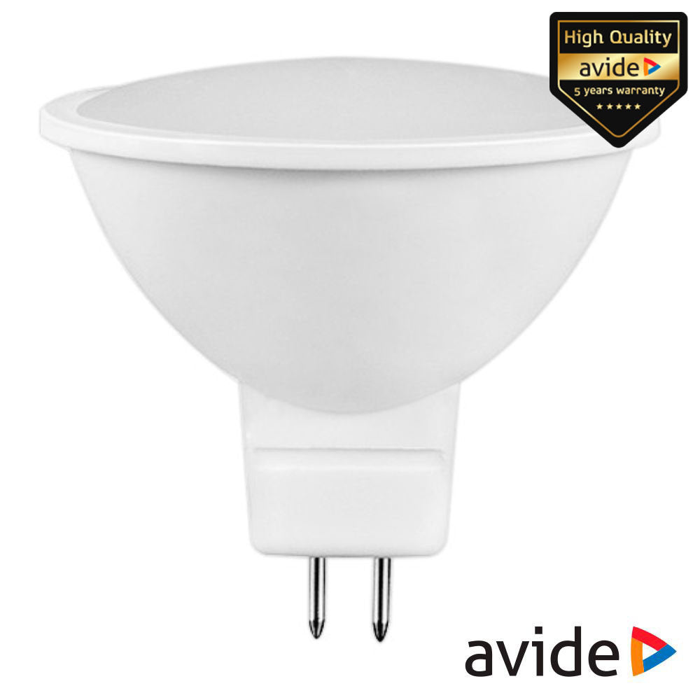 Lâmpada Led Gu5,3 Spot 6W 12V 3000K 480Lm Avide - Tauu,pt