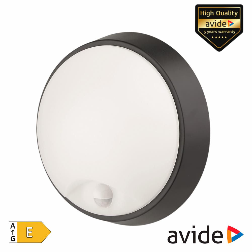 Aplique Led Redondo Cct 18W 2200Lm Pir Avide - Tauu.pt
