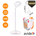 Candeeiro Decorativo Led 4W 4000K Minimal 210Lm Avide - Tauu,pt