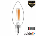 Lâmpada Led E14 Vela Filamento 4,9W 230V 4000K 806Lm Avide - Tauu,pt