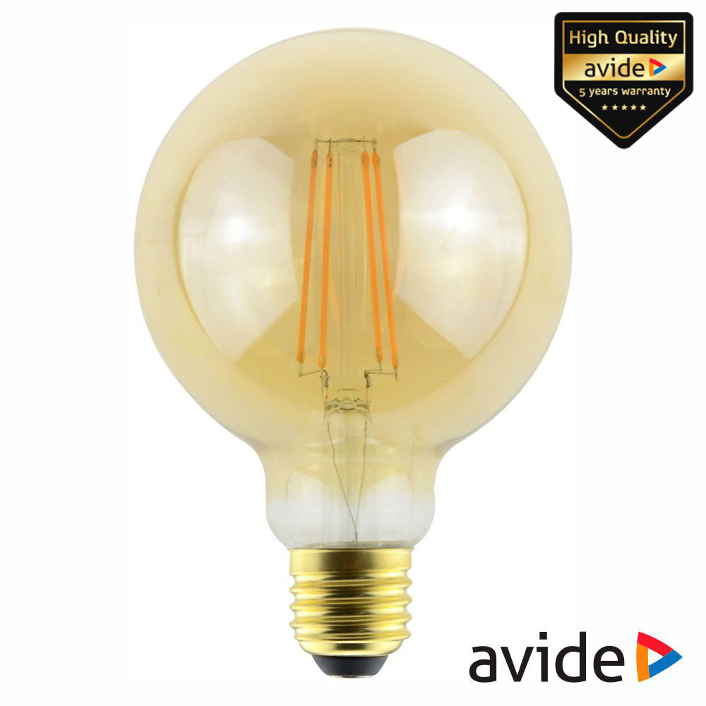 Lâmpada Led E27 Dimável Filamento 7W 230V 2500K 725Lm Avide - Tauu.pt