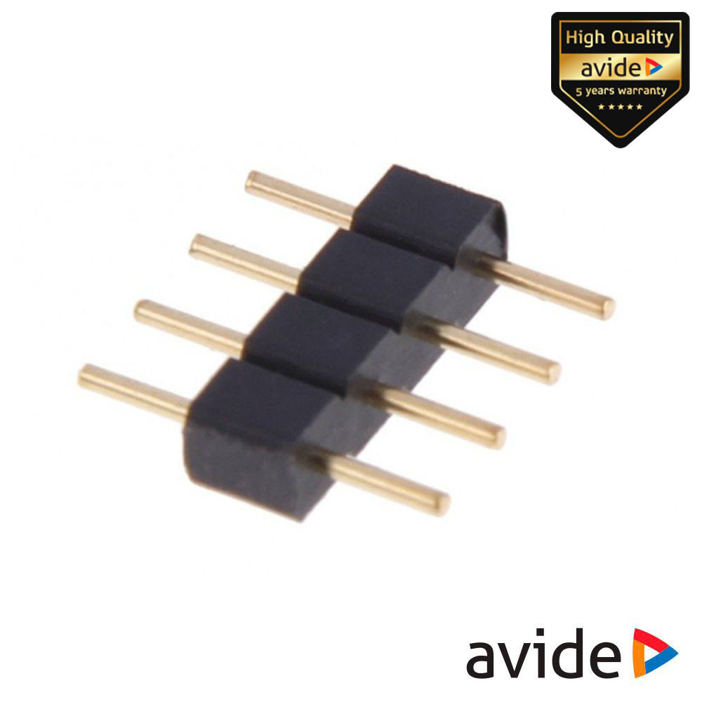 União P/ Fita Leds 4P Rgb Ip20 Avide - Tauu,pt