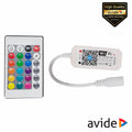 Controlador P/ Fita Leds Digitais C/ Comando Rf E Wifi Avide - Tauu,pt
