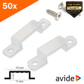 Suporte Plástico P/ Fita Led 3528 Avide - Tauu,pt