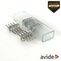 União Borracha P/ Fita Leds 4P Rgb Ip65 Avide - Tauu,pt