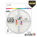 Kit Fita Digital 150 Leds 5050 Rgb 12V 5M Ip65 Ir Avide - Tauu.pt