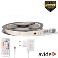 Kit Fita Led Rgb-Ic+Cct-Ic 3M 24V 7.2W Ip65 Avide - Tauu.pt