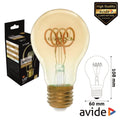Lâmpada E27 4,5W Globo 230V Filamento 2700K 400Lm Avide - Tauu,pt