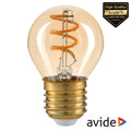 Lâmpada E27 3W Globo 230V Filamento 2700K 180Lm Avide - Tauu,pt