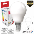 Lâmpada Led E14 Globo G45 6,5W 230V 3000K 806Lm Avide - Tauu,pt