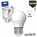 Lâmpada Led E27 Globo G45 4,5W 230V 6400K 470Lm Avide - Tauu,pt