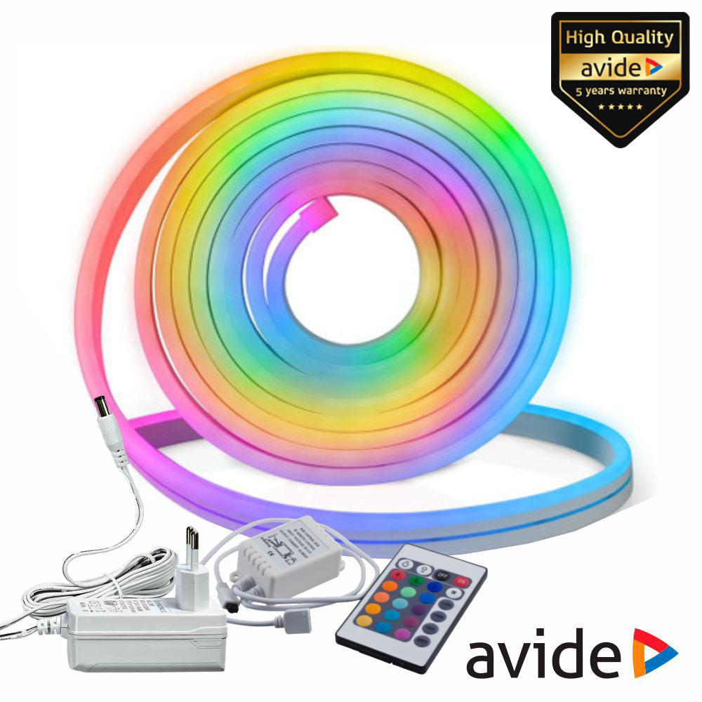 Kit Fita 300 Leds Rgbw 12V 5M Ip67 Efeito Néon Avide - Tauu.pt