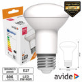 Lâmpada Led E27 R63 8W 230V 4000K 806Lm Avide - Tauu,pt