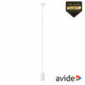 Candeeiro Teto Metálico Gu10 100Mm Branco Avide - Tauu,pt