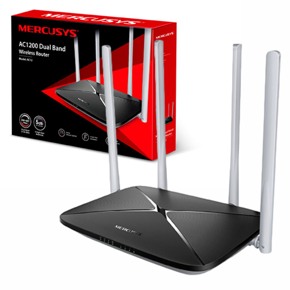 Router Wifi 5 802,11Ac Dual-Band 1167Mbps 4 Portas - Tauu,pt