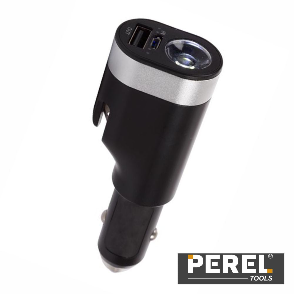 Adaptador Isqueiro Multifunções 6Em1 Perel - Tauu.pt