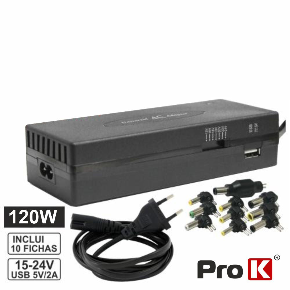 Alimentador Switching 15-24V 6A C/Usb Prok - Tauu,pt
