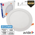 Painel Leds Redondo 18W 220Mm 6400K 1500Lm Avide - Tauu,pt