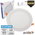 Painel Leds Redondo 24W 296Mm 6400K 2010Lm Avide - Tauu,pt