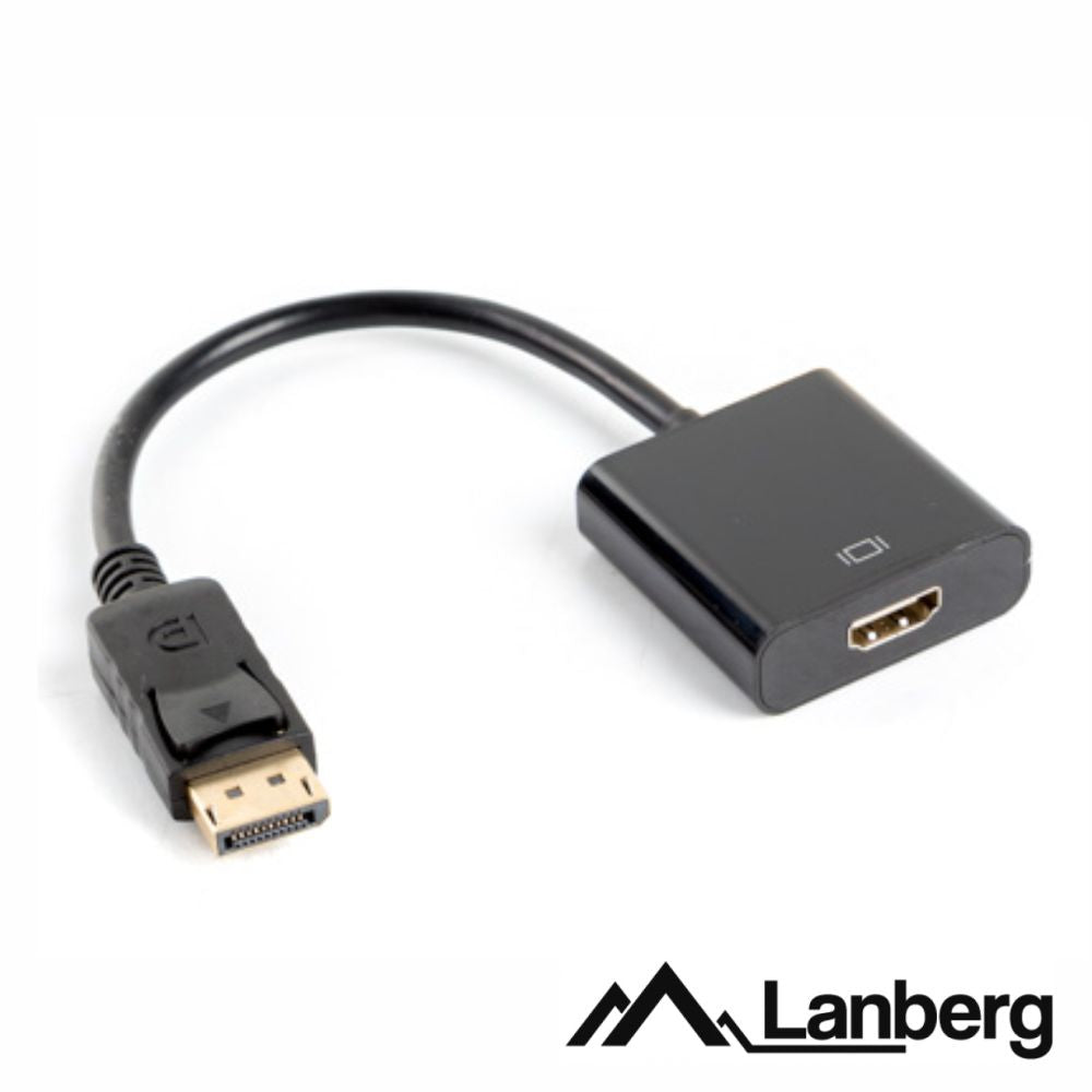 Adaptador Displayport Macho / Hdmi Fêmea Lanberg - Tauu.pt