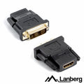 Ficha Adaptadora Dvi-D Macho / Hdmi Fêmea Lanberg - Tauu,pt