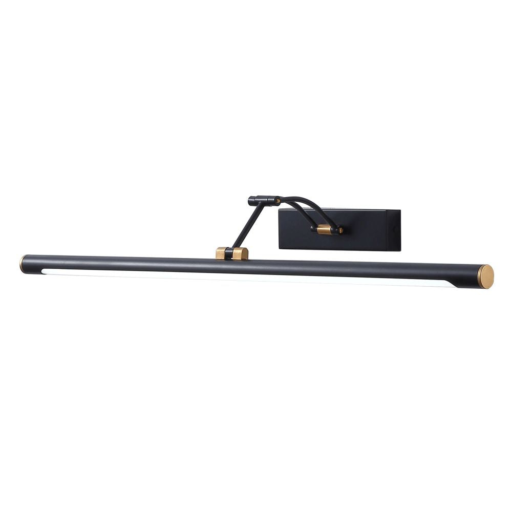 Candeeiro Led 9W 990Lm 500Mm 4000K Ip44 Preto Adviti - Tauu.pt