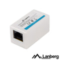 Ficha Adaptadora Rj45 Fêmea P/ Rj45 Fêmea Lanberg - Tauu.pt