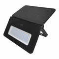 Foco Led C/ Painel Solar E Sensor Pir 20W 1100Lm 6500K Preto - Tauu,pt