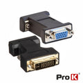 Ficha Adaptadora Dvi-I Dual Link Macho / Vga Fêmea Prok - Tauu,pt