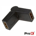 Ficha Adaptadora Hdmi Fêmea / Fêmea Rotativa 180° Prok - Tauu,pt