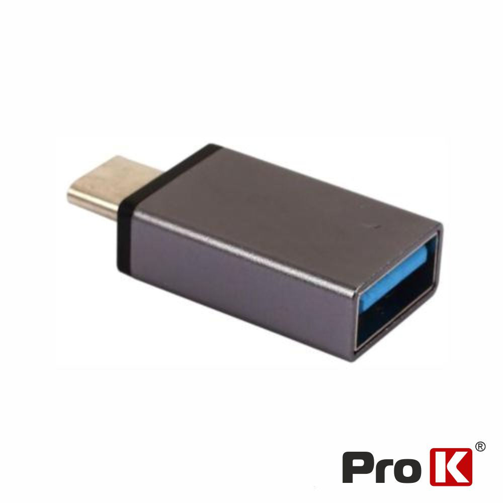 Adaptador Usb-C Macho / Usb-A 3,0 Fêmea Prok - Tauu,pt