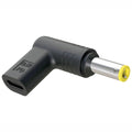 Ficha Adaptadora Usb-C Fêmea / Ficha Dc 2.5X5.5Mm Macho - Tauu.pt