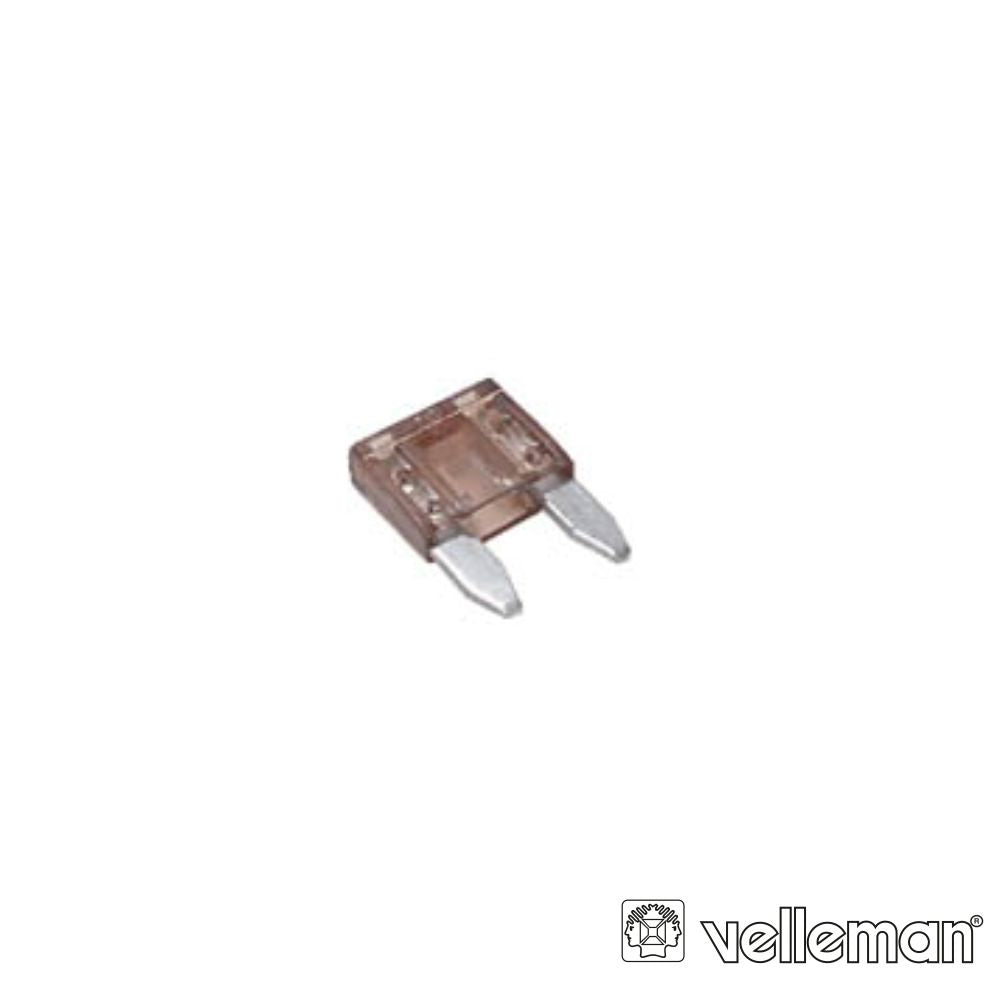 Fusível De Automóvel Mini 7.5A Castanho Velleman - Tauu.pt