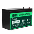 Bateria Chumbo Gel Agm 12V 7A Green Cell - Tauu.pt