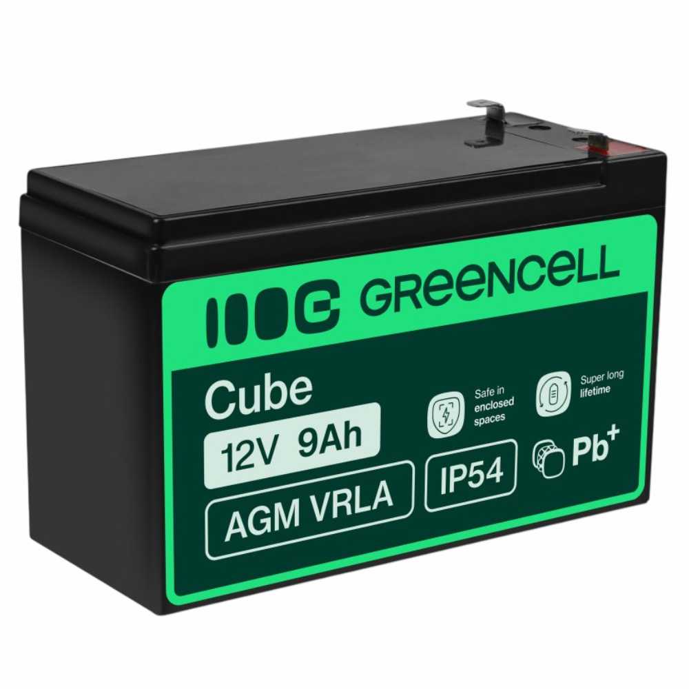 Bateria Chumbo Gel Agm 12V 9A Green Cell - Tauu,pt