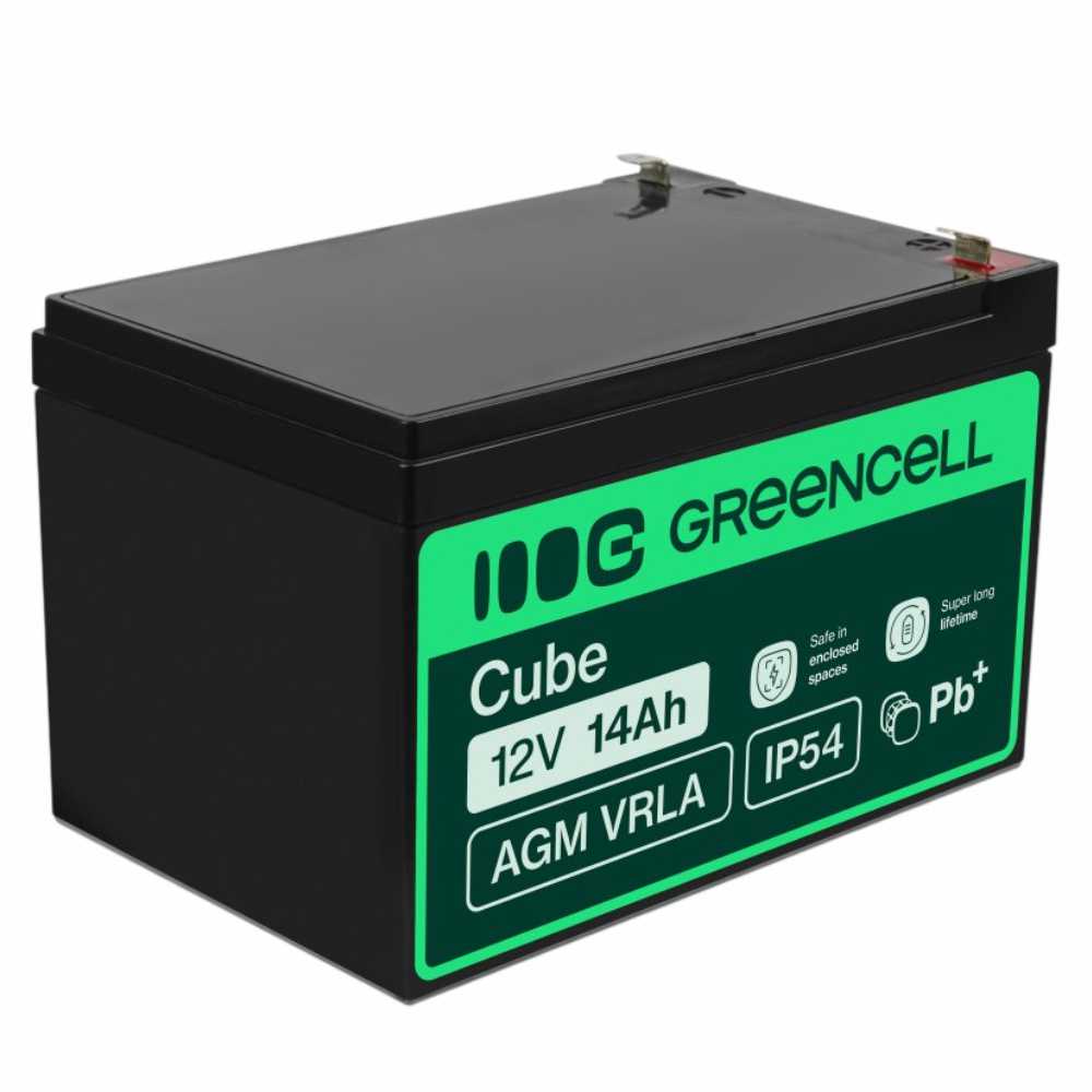Bateria Chumbo Gel Agm 12V 14A Green Cell - Tauu.pt