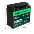 Bateria Gel 12V 18A Green Cell - Tauu.pt