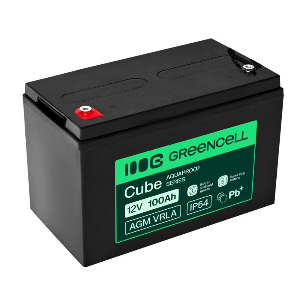 Bateria Chumbo Gel Agm Vrla 12V 100A Green Cell - Tauu,pt