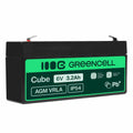 Bateria Chumbo Gel Agm 6V 3,3A Green Cell - Tauu,pt