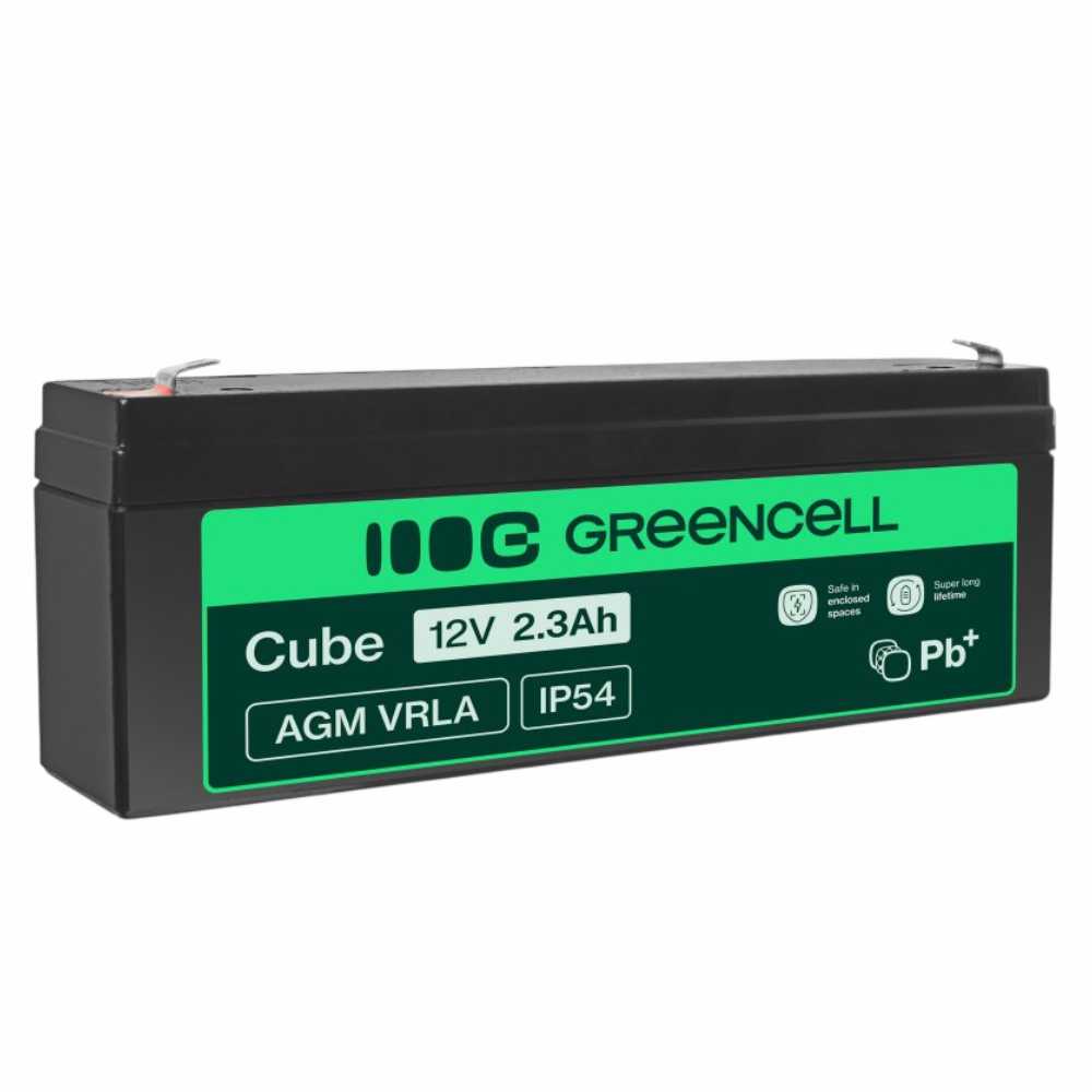 Bateria Chumbo Gel Agm 12V 2.3A Green Cell - Tauu.pt