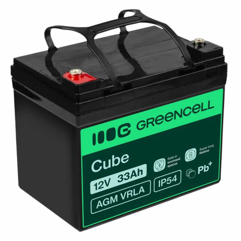 Bateria Chumbo Gel Agm 12V 33A Green Cell - Tauu,pt
