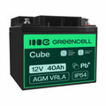 Bateria Chumbo Gel Agm 12V 40A Green Cell - Tauu.pt