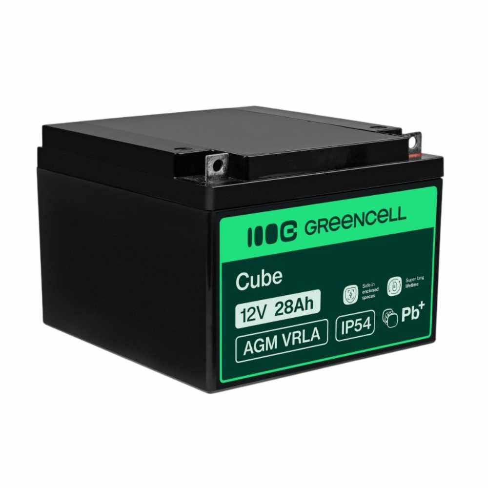 Bateria Chumbo Gel Agm 12V 26A Green Cell - Tauu.pt