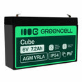 Bateria Chumbo Gel Agm 6V 7,2A Green Cell - Tauu,pt