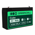 Bateria Chumbo Gel Agm 6V 15A Green Cell - Tauu.pt
