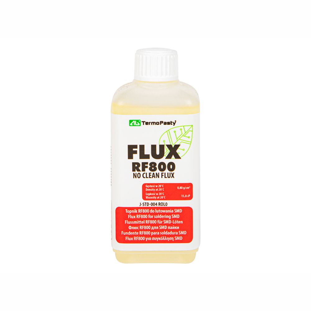 Fluxo Liquido Rf800 "No Clean" P/ Soldar Smd 100Ml - Tauu.pt
