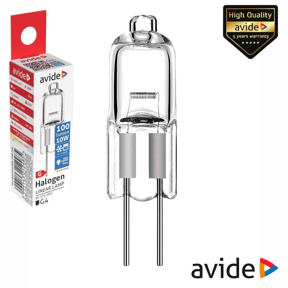 Lâmpada G4 P/ Forno/Frigorífico 10W 12V 300°C Avide - Tauu.pt