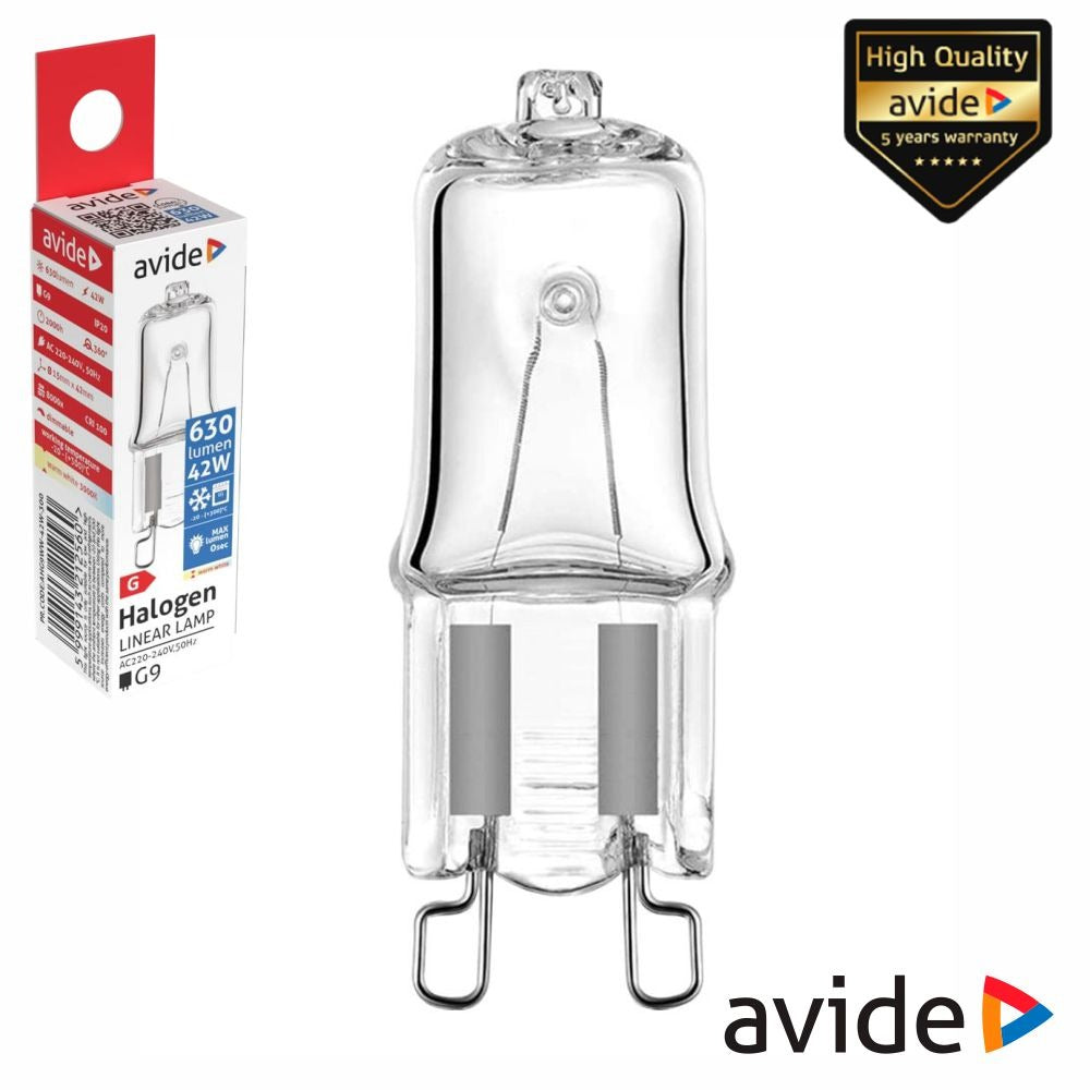 Lâmpada G9 P/ Forno/Frigorífico 42W 230V 300°C Avide - Tauu.pt