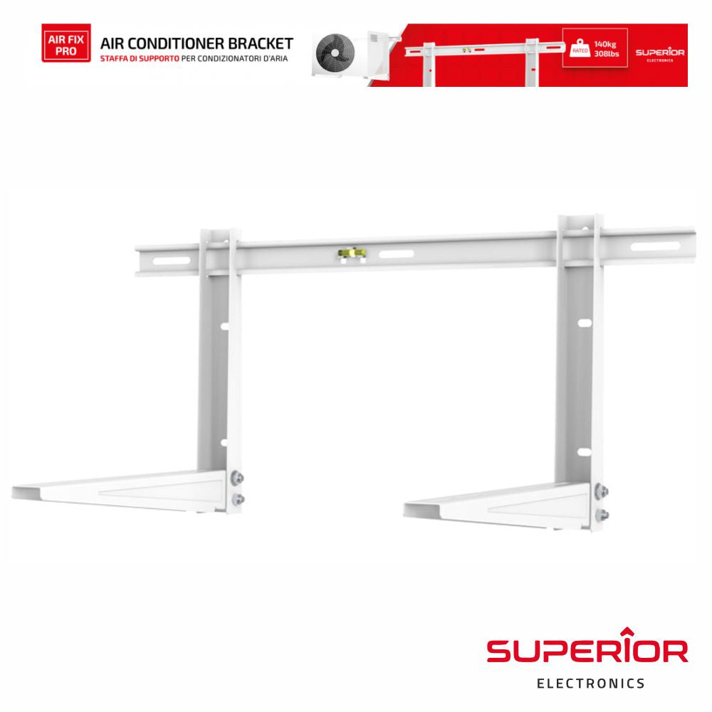Suportes Ar-Condicionado 140Kg Branco Superior - Tauu.pt