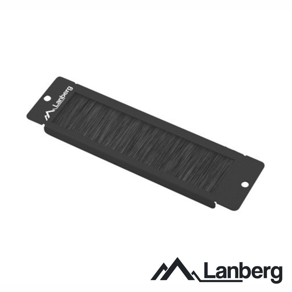 Painel C/ Escova P/ Passagem Cabos 10" 1U Lanberg - Tauu.pt